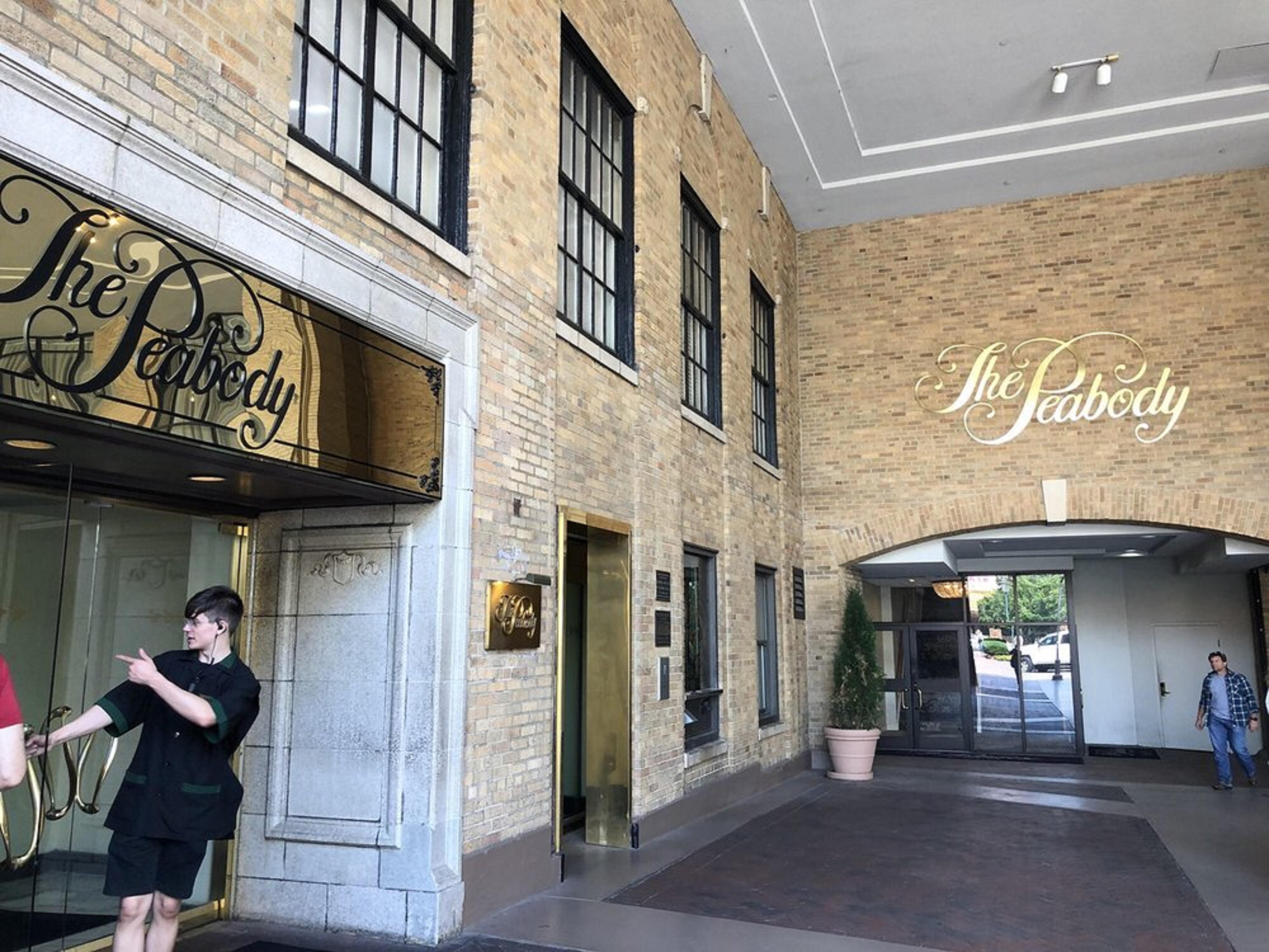 Hotel Peabody Memphis Exteriér fotografie
